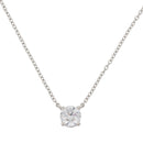 Necklace "Collier Impérial 0,5" D0,5Ct/1 - Gold Blanc 750/1000