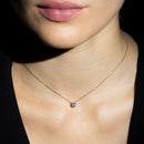 Collar "Collar Imperial 0.5" D0.5Ct/1 - Oro blanco