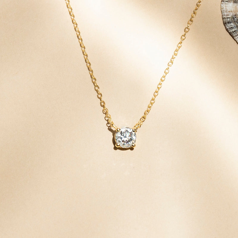 Collar "Collar Imperial 0.5" D0.5Ct/1 - Oro amarillo