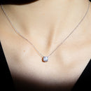 Collier "Collier Impérial 1" D1Ct/1 - Or Blanc 750/1000