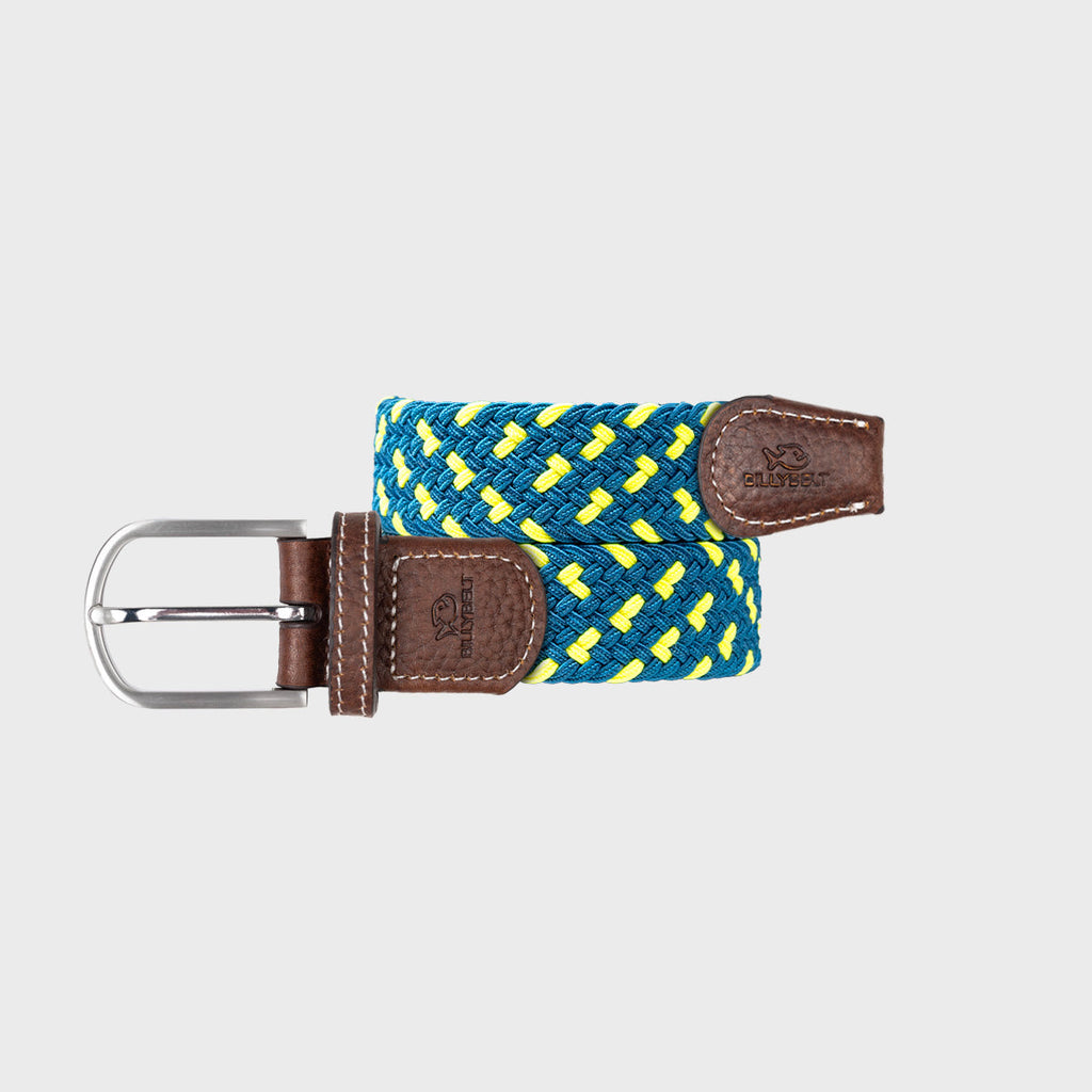 Multicoloured Elastic Braided Belt - Split