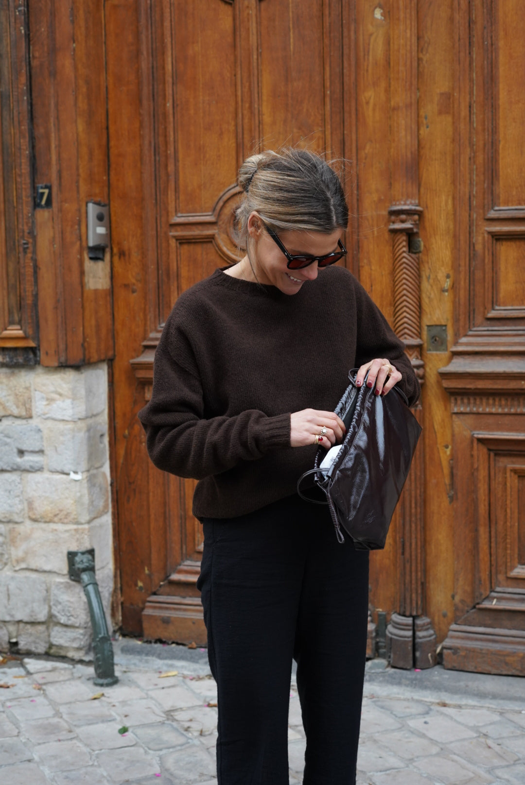 Adrien Chocolate Sweater