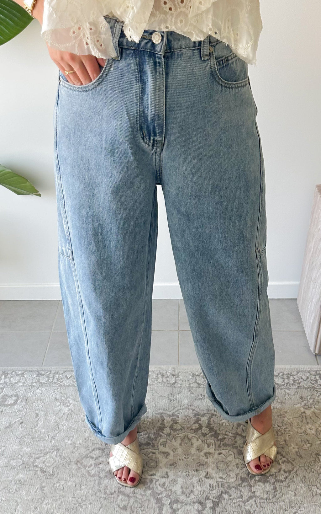 Jeans A Palloncino Orvieta - Blu