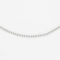 Collar "River 3 Ct" 3 Ct/136 - Oro blanco 375/1000