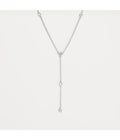 Collier "Rêve Céleste" - D0,15/7 - Or Blanc