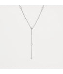 Collier "Rêve Céleste" - D0,15/7 - Or Blanc