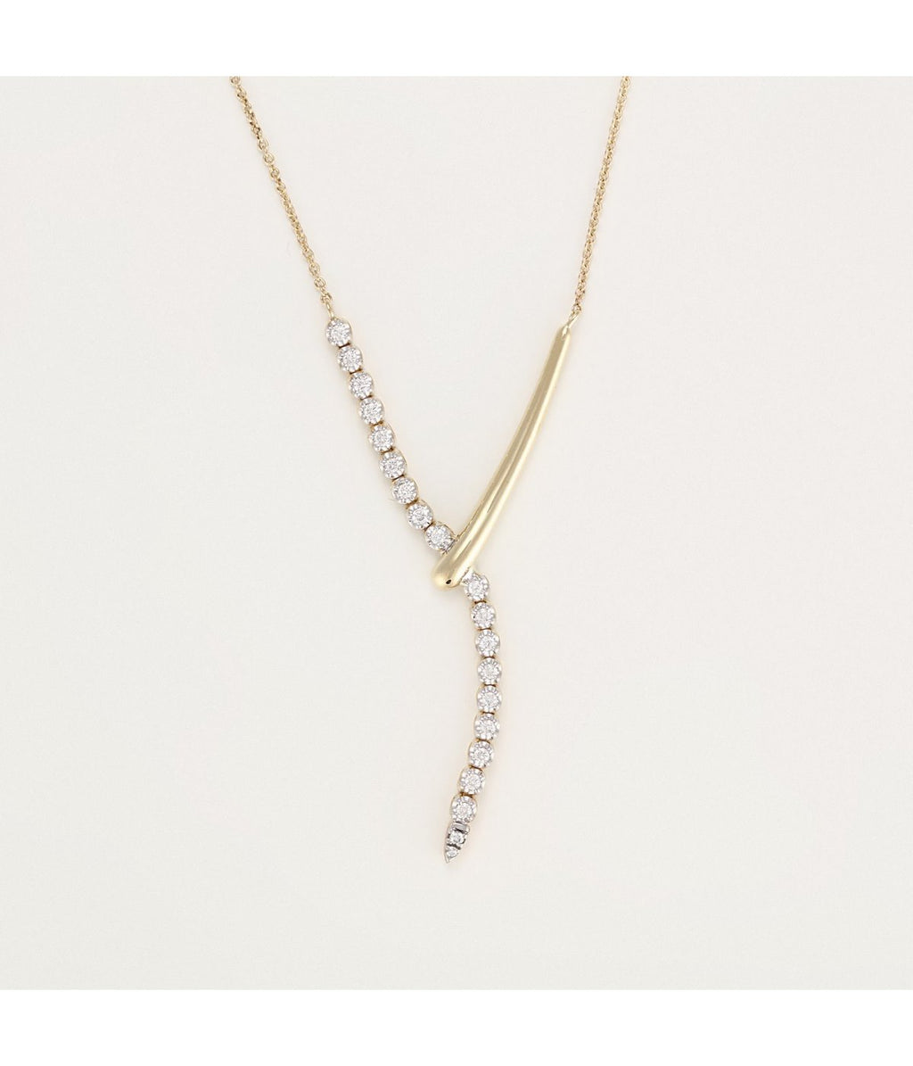 Collier "Etreinte Céleste" - D0,20/20 - Or Jaune