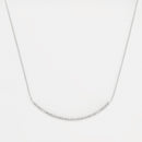 Collier "Shining Diamond" D0,12/43 - Or Blanc 375/1000