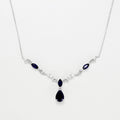 Collier "Blue Swan" D0,07/4 S1,35/4