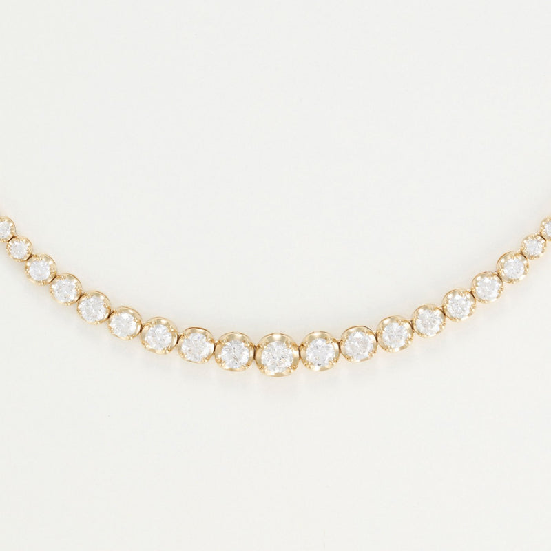 Necklace "Rivière 3 Carats" 3/53 - Yellow gold 375/1000