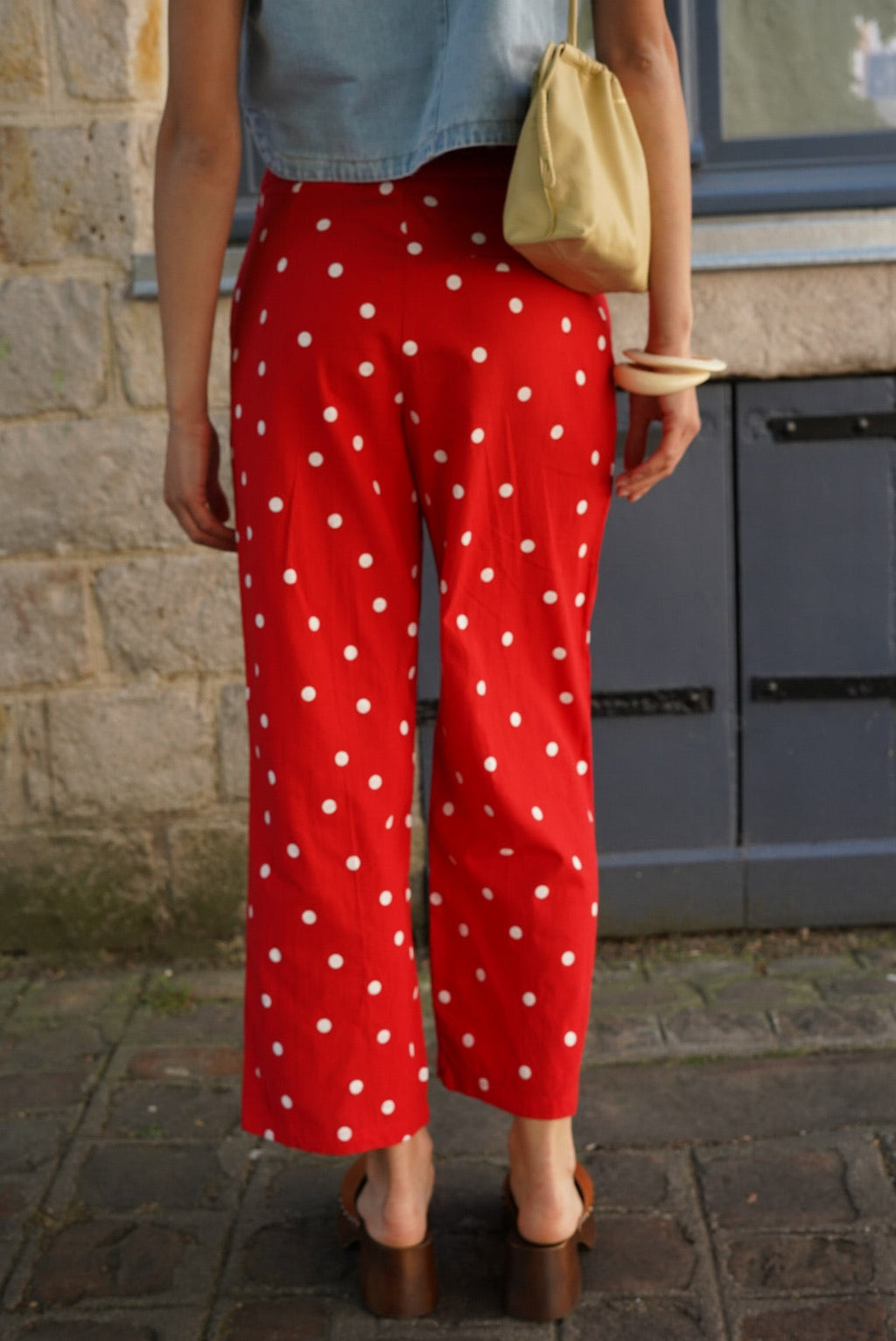 Constant Red Polka Dot Trousers