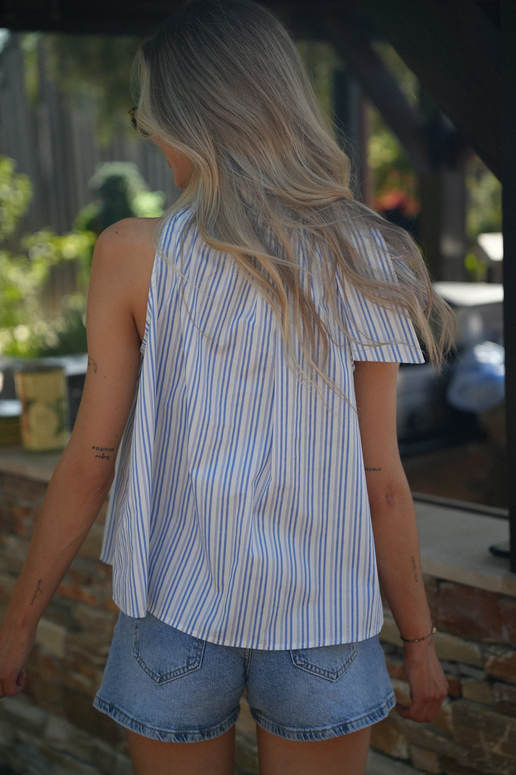 Top Rayé Fabio - Bleu