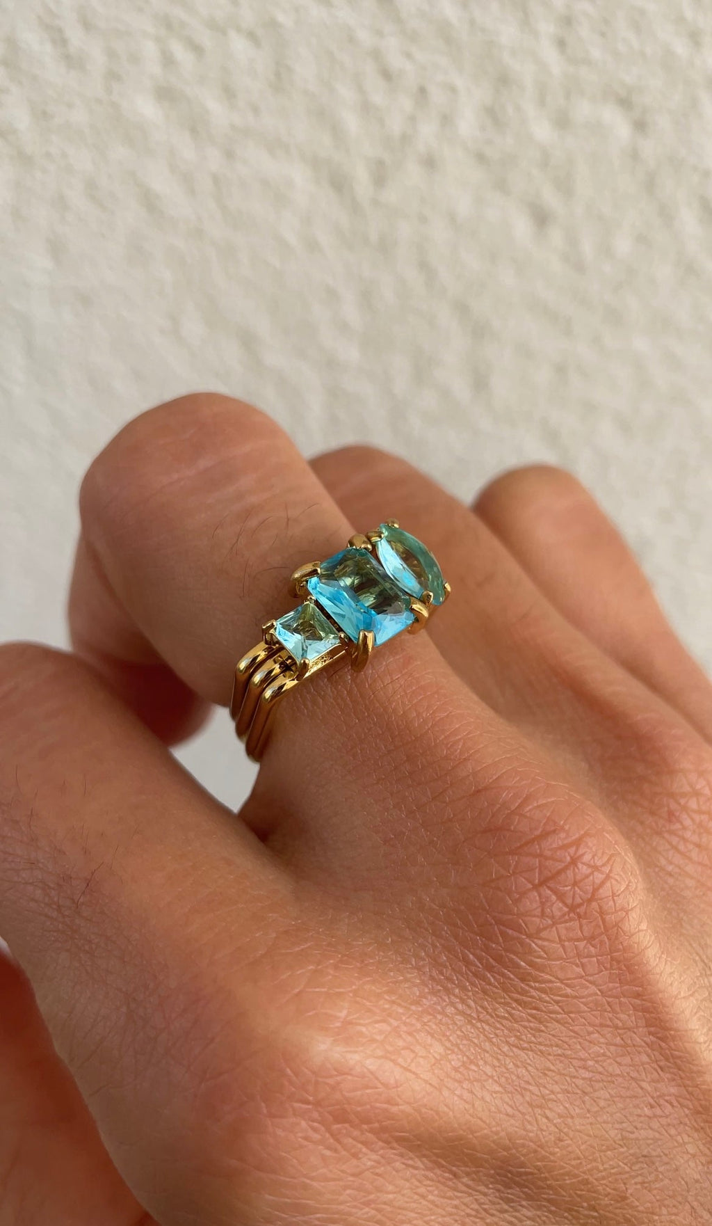 Coloured Gemstone Ring