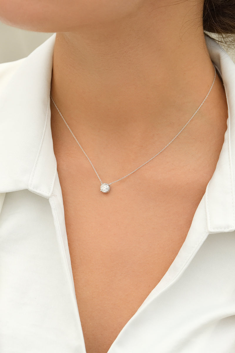 Collier Solitaire "Délicat" D1/1