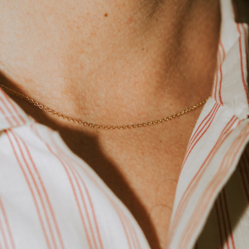 Le Collier Chaîne Gold Filled - Mixte