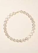 Le Collier Byron Cristal De Roche Et Tourmalines