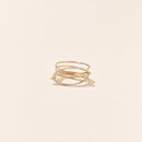 La Bague Nina Gold Filled Et Argent Sterling 925