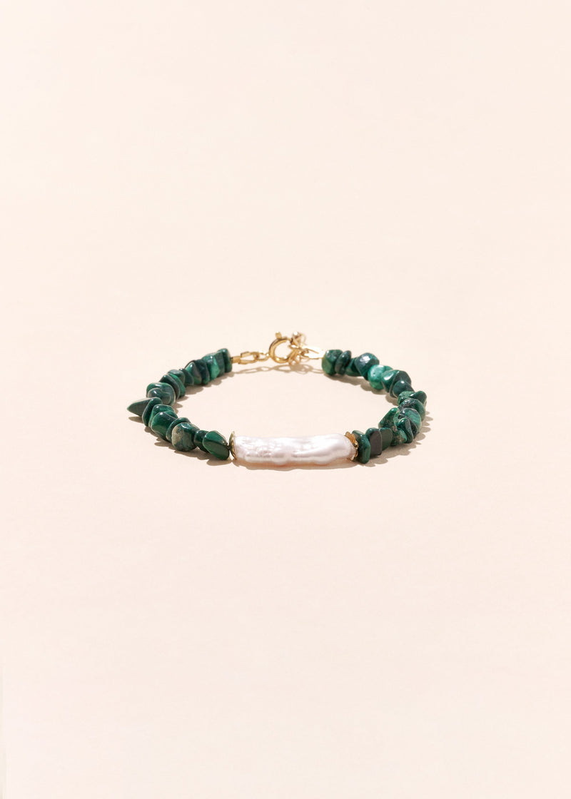 Pulsera de malaquita