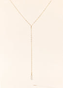 Plunging Necklace Jane Perles D'Eau Douce