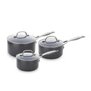 Greenpan Venice Pro Batterie De Cuisine 3 Pcs Avec Couvercles