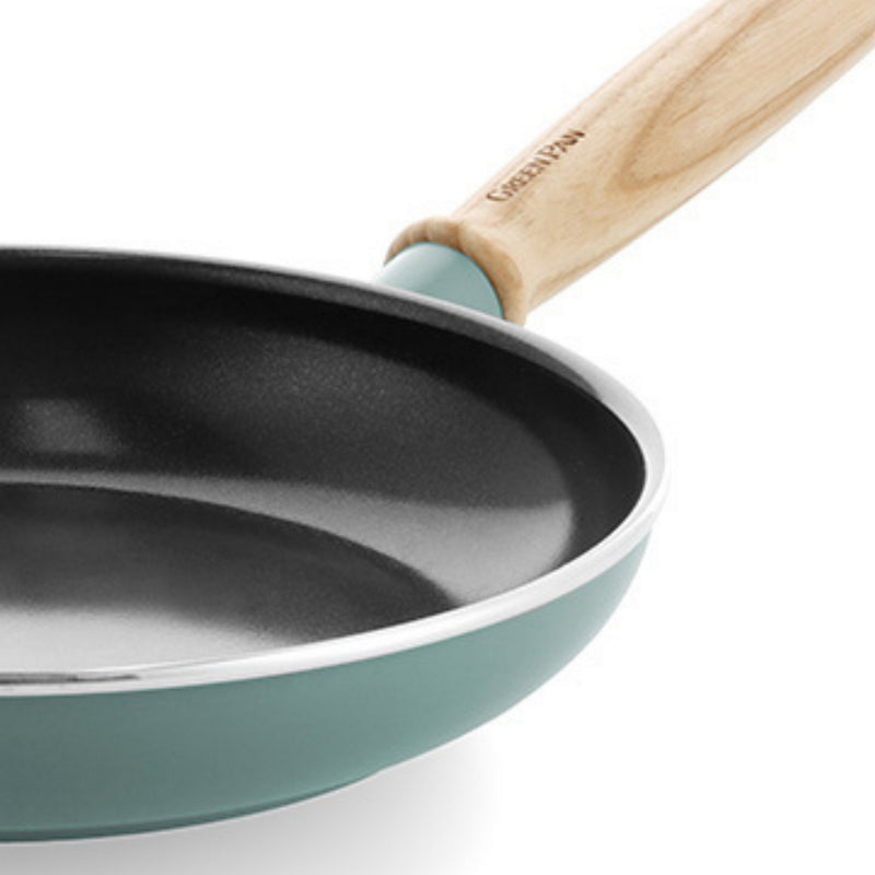 Greepan Mayflower Batterie De Cuisine 4Pcs Avec Couvercle Et Ustensiles - Turquoise