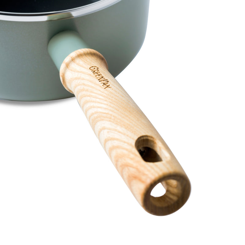 Greepan Mayflower Batterie De Cuisine 3Pcs Avec Couvercles - Turquoise