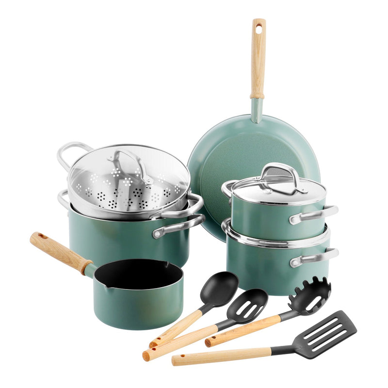 Mayflower 13-Piece Set with Lids - Scandinavian Blue