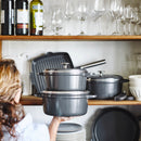 Poêle Gril Carrée Céleste - Gris