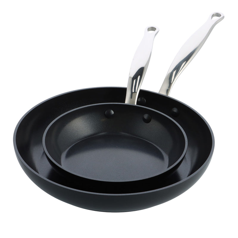 Greenpan Barcelona Lot De 2 Poêles 20+28Cm