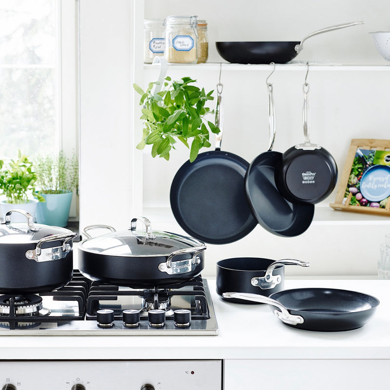 Greenpan Barcelona Lot De 3 Poêles 20+24+28Cm