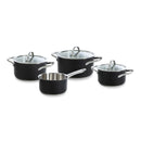 Batería de cocina Bk Purity 4 piezas negro