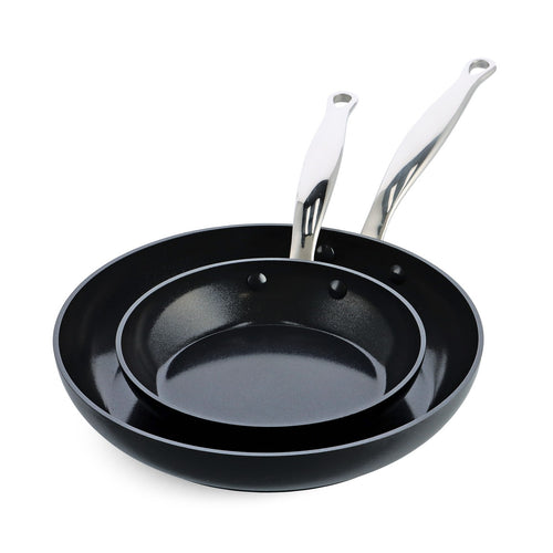 Greenpan Barcelona Lot De 2 Poêles 20+28Cm