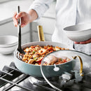 Sauteuse Padova Skyblue Avec Couvercle - Smokey Blue