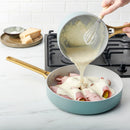 Sauteuse Padova Skyblue Avec Couvercle - Smokey Blue