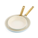 Greenpan Padova Lot De 2 Poêles 20+26Cm Bleu