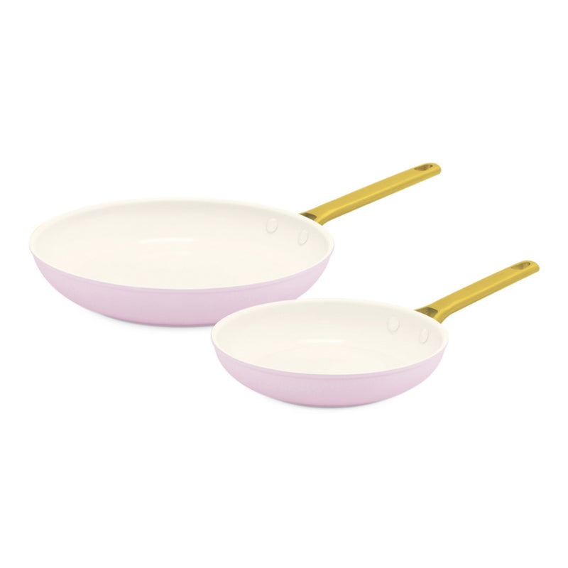Greenpan Padova Lot De 2 Poêles 20+26Cm Rose