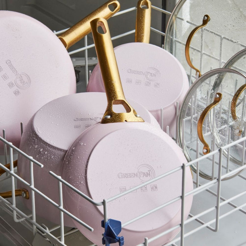 Greenpan Padova Lot De 2 Poêles 20+26Cm Rose