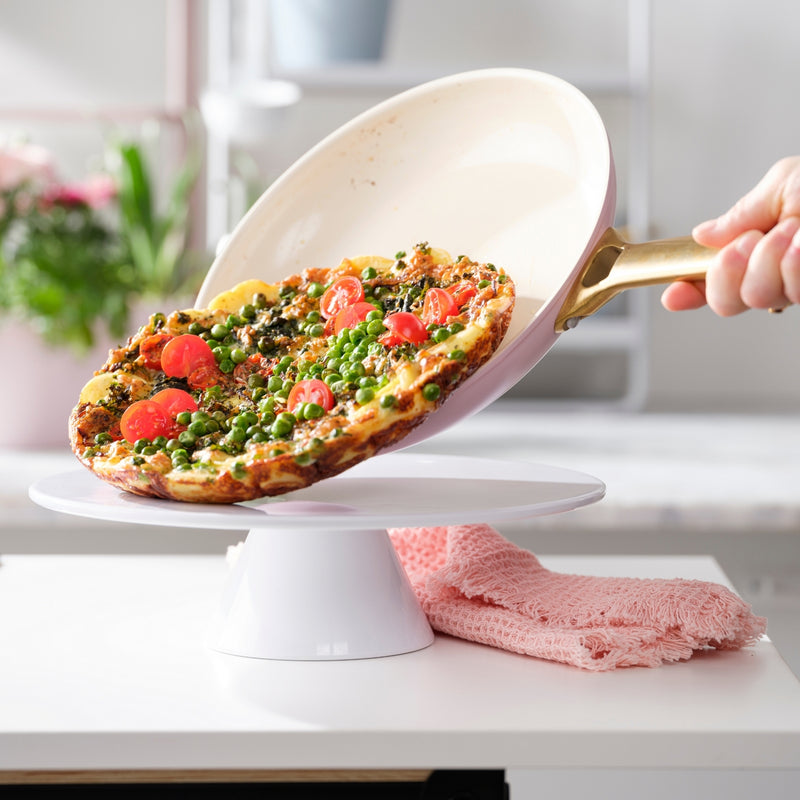 Greenpan Padova Lot De 2 Poêles 20+26Cm Rose