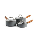 Greenpan Mayflower Pro Lot De Casseroles 3 Pcs Avec Couvercles
