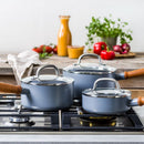 Greenpan Mayflower Pro Lot De Casseroles 3 Pcs Avec Couvercles