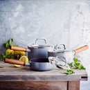 Greenpan Mayflower Pro Lot De Casseroles 3 Pcs Avec Couvercles