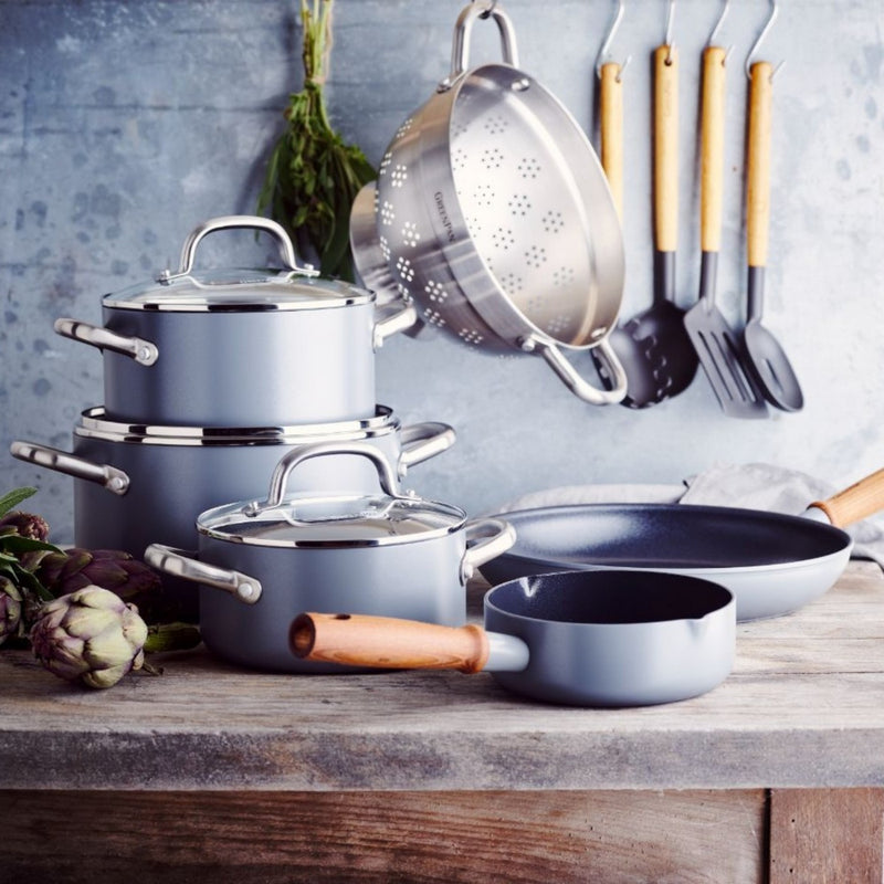 Greenpan Mayflower Pro Lot De Casseroles 3 Pcs Avec Couvercles