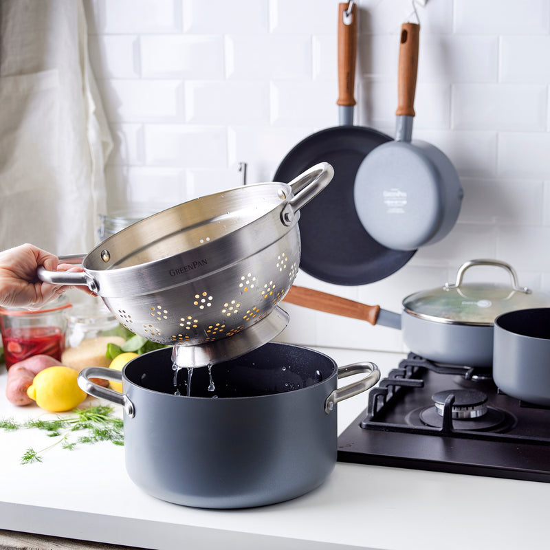 Greenpan Mayflower Pro Batterie De Cuisine 6 Pcs Avec Couvercles