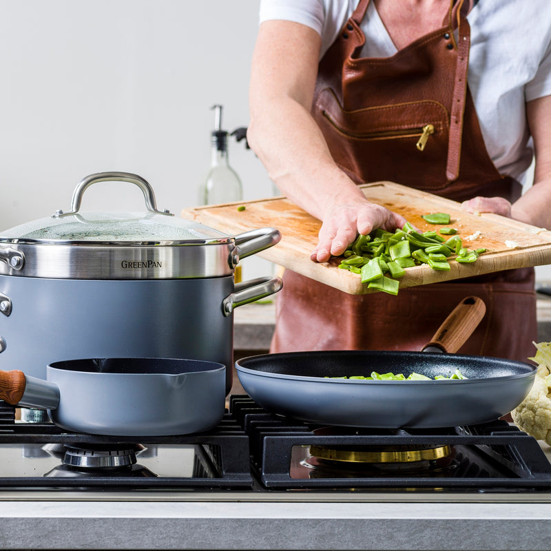 Greenpan Mayflower Pro Batterie De Cuisine 6 Pcs Avec Couvercles