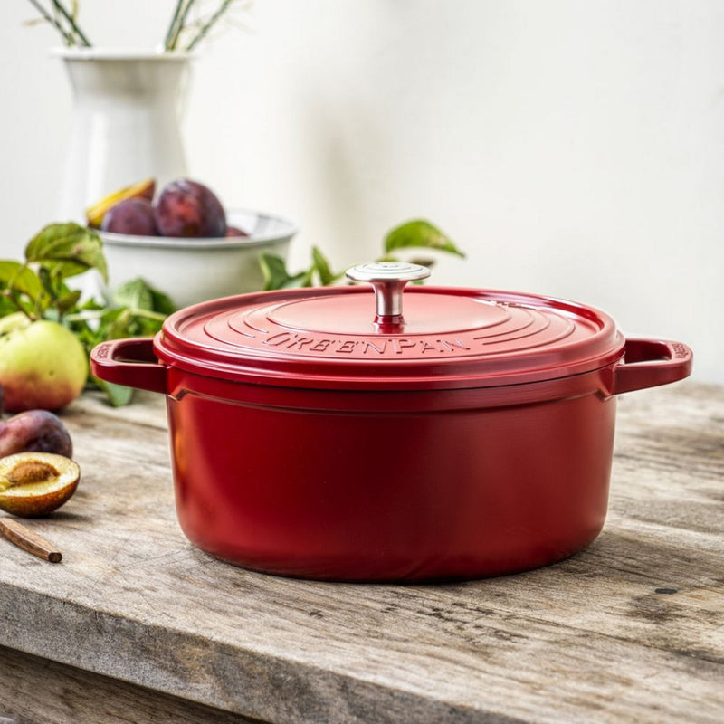 Greenpan Celeste Cocote Légère 22Cm Rouge