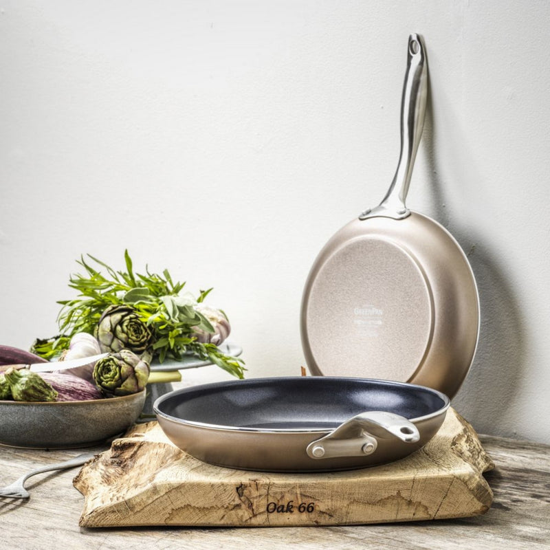 Greenpan Royal Juego De 2 Sartenes 24+28Cm Bronce