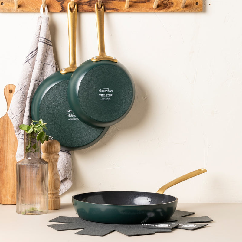 Greenpan Craft Lot De 3 Poêles 20+24+28Cm Noir
