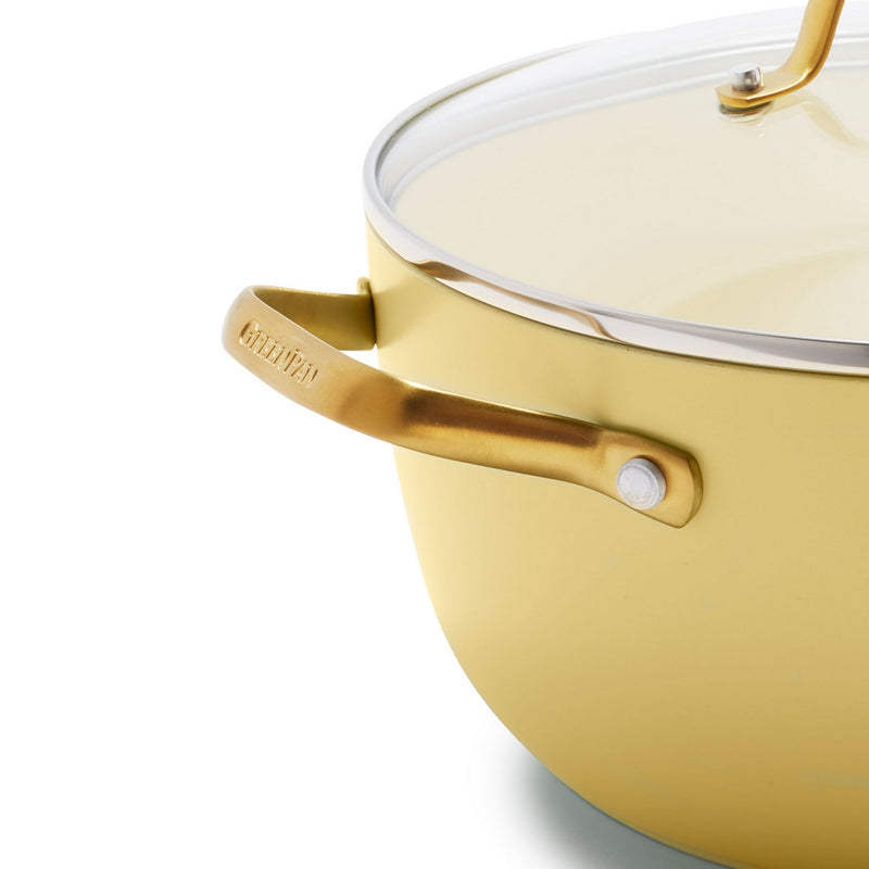 Greenpan Padova Cookware Set 6 Pcs With Lids Yellow