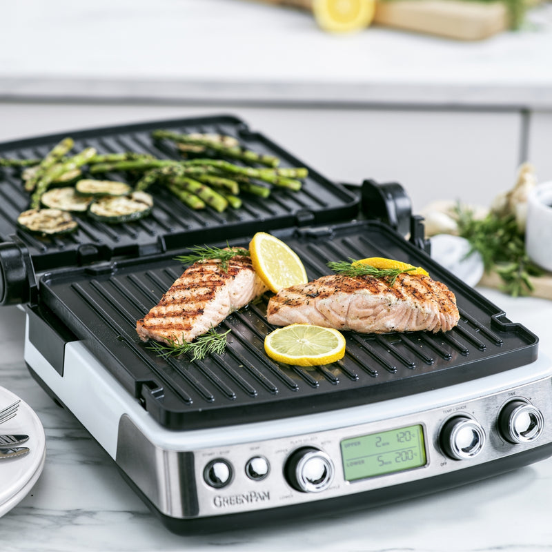 Parrilla De Contacto Greenpan Elite Azul