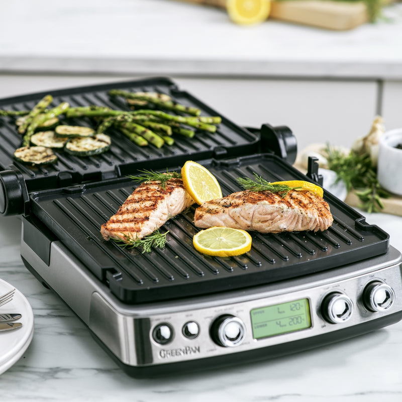 Greenpan Elite Contact Grill Stainless Steel